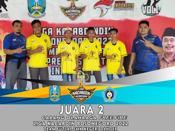 JUARA 2 FREE FIRE LIGA KACABDINDIK BOJONEGORO 2022