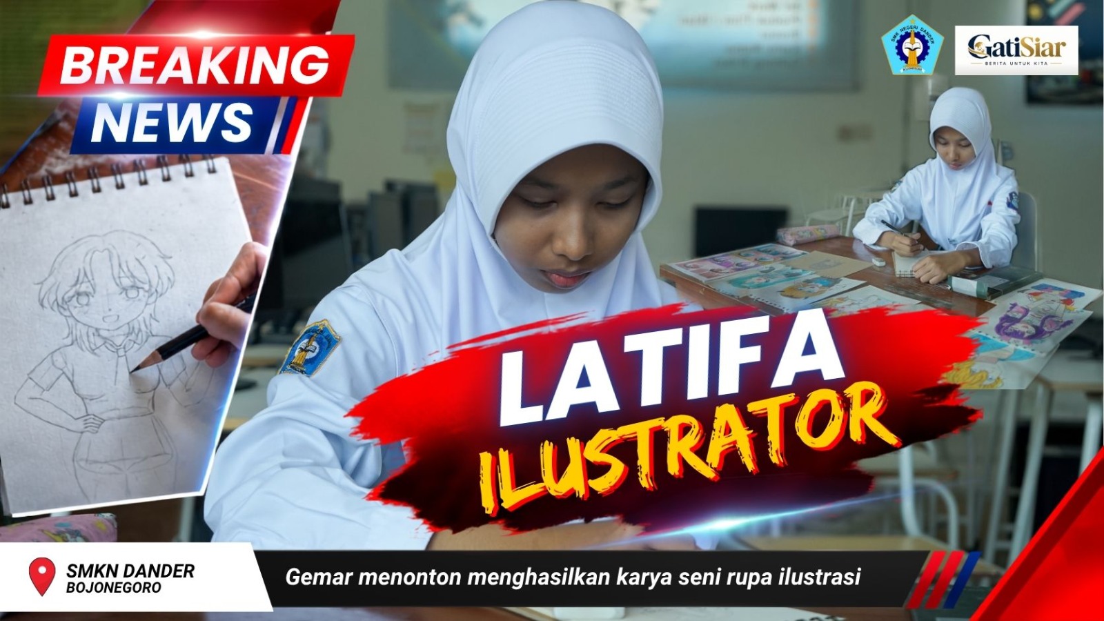 Latifa Ilustrator Anime
