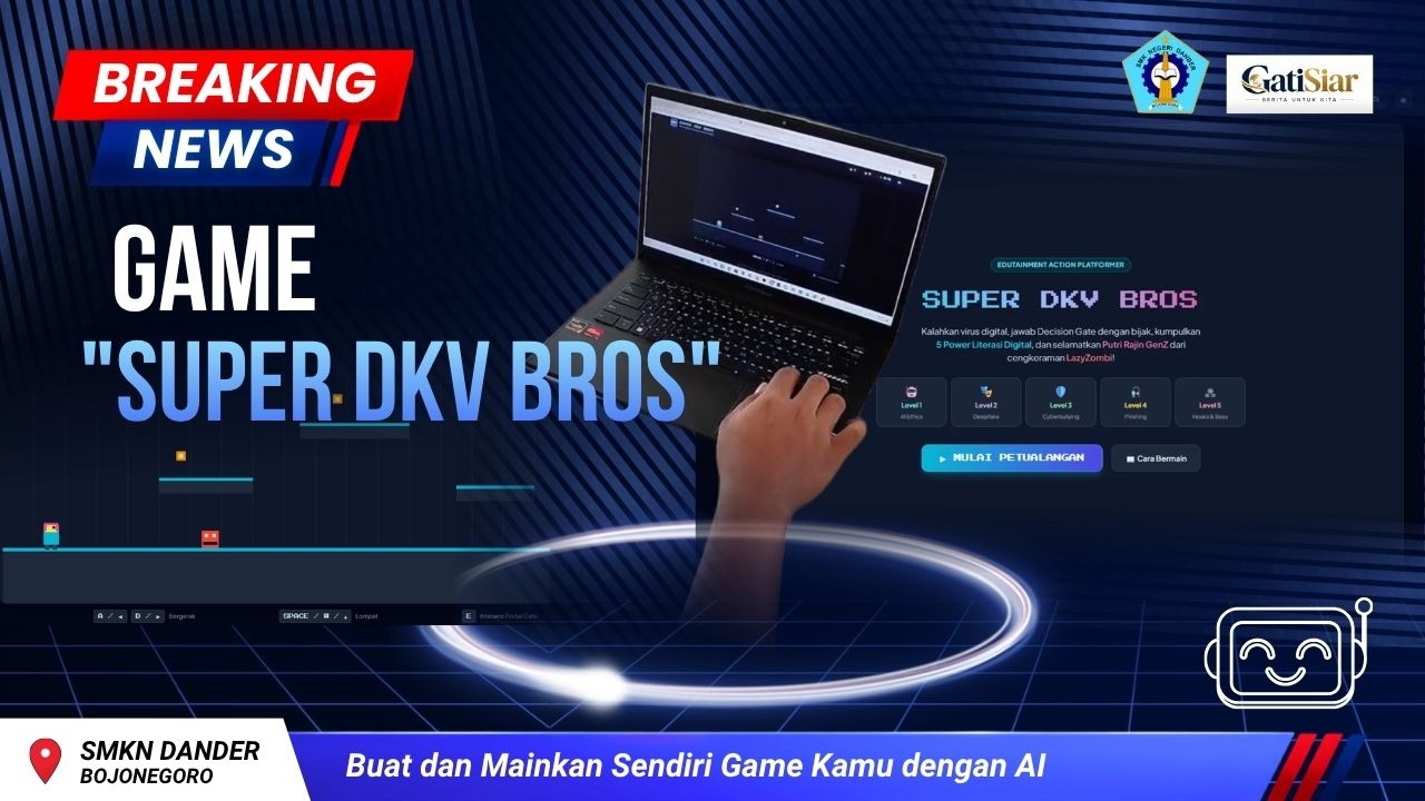 Game SUPER DKV BROS "Petualangan Melawan LazyZombi Menuju Generasi Digital Cerdas" Game SUPER DKV BROS "Petualangan Melawan LazyZombi Menuju Generasi Digital Cerdas"