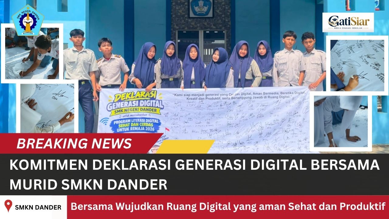 DEKLARASI GENERASI DIGITAL SMK NEGERI DANDER